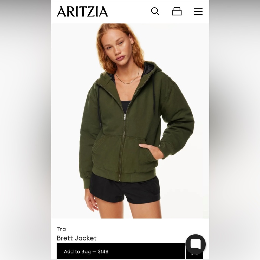 Tna Aritzia Brett Jacket NWT
